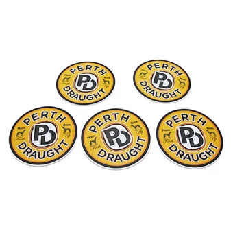 Cheap Wholesale Round Different Design Custom Paper Coasters with Logo
